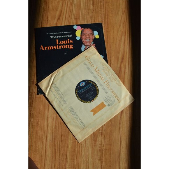 Louis Armstrong, "The Immortal" Vinyl LP - Picture 2 of 2